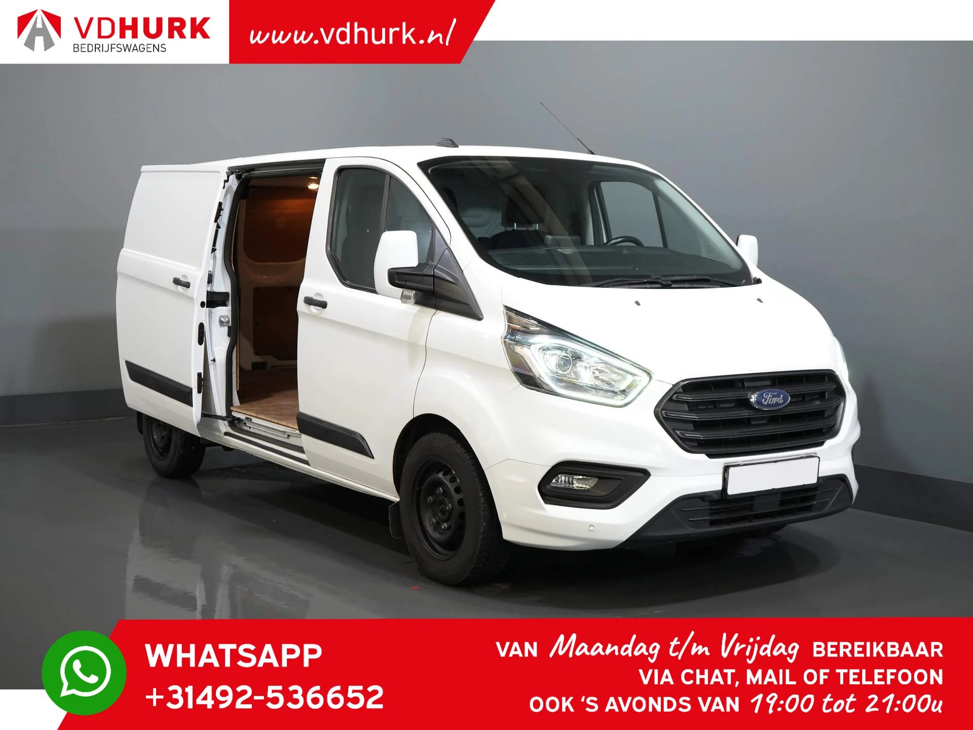 Hoofdafbeelding Ford Transit Custom