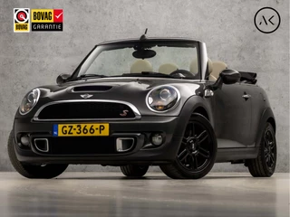 MINI Cooper S Cabrio Mini 1.6 Westminster Black Edition 184Pk (LEDEREN SPORTSTOELEN, XENON, HARMAN/KARDON, ZWART HEMEL, CRUISE, ELEK RAMEN, NIEUWSTAAT)