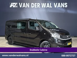 Fiat Talento 2.0 MultiJet 146pk L2H1 Dubbele Cabine Euro6 Airco | 5-Zits | Camera | Navigatie | LM velgen Cruisecontrol, Trekhaak, Parkeersensoren, Sidebars, Dakdragers