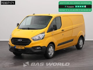 Ford Transit Custom 110pk L2H1 Trekhaak LED Airco Cruise Parkeersensoren APK 12-2026 Euro6 L2 Airco Trekhaak Cruise control
