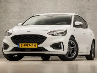 Ford Focus 1.0 EcoBoost ST Line Automaat (APPLE CARPLAY, GROOT NAVI, STUUR/STOELVERWARMING, SPORTSTOELEN, ADAPTIVE CRUISE, GETINT GLAS, CAMERA, NIEUWSTAAT)