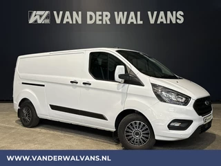 Ford Transit Custom 2.0 TDCI 131pk L2H1 Euro6 Airco | Android Auto | Cruisecontrol | Parkeersensoren Verwarmde voorruit, Stoelverwarming, 2800kg trekvermogen, Bijrijdersbank