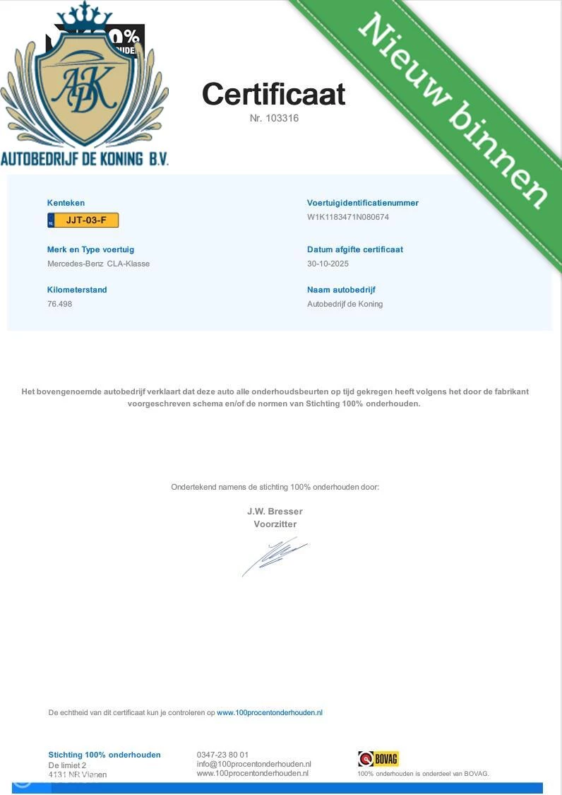 Hoofdafbeelding Mercedes-Benz CLA