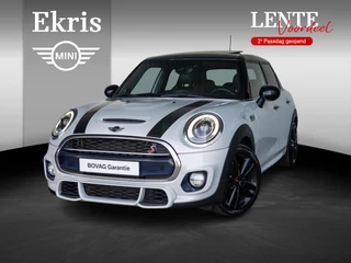 MINI 5-deurs Cooper S aut. John Cooper Works pakket | Glazen Panoramadak | Leder | Stoelverwarming | Harman Kardon | Navigatiesysteem Professional | Lentevoordeel