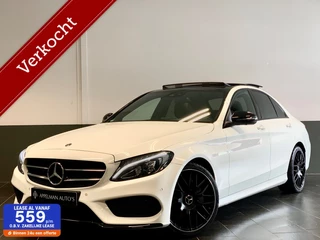 Hoofdafbeelding Mercedes-Benz C-Klasse Mercedes C-klasse 250 Sport Edition Premium Plus AMG NIGHT | Pano | 360 Camera | Dodehoek