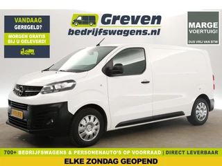 Opel Vivaro 1.5 CDTI L2H1 | MARGE! | 360Camera Airco Carplay Cruise Navigatie 3 Persoons PDC