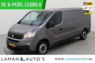 Fiat Talento 1.6 EcoJet 125 pk L2H1 2900 DC 6-pers. Pro Edition | Dubbele Cabine Euro 6 Lengte 2 Airco Navi Cruise Trekhaak Metallic | Voorschoten