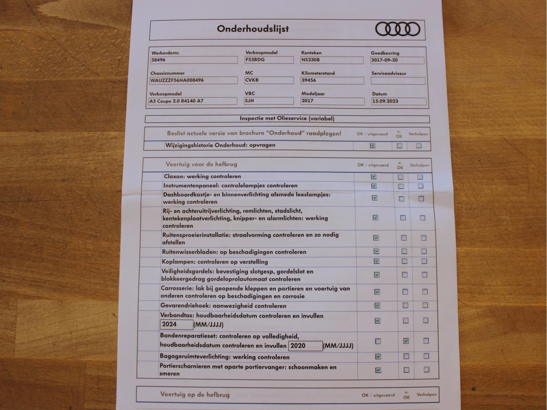 Hoofdafbeelding Audi A5