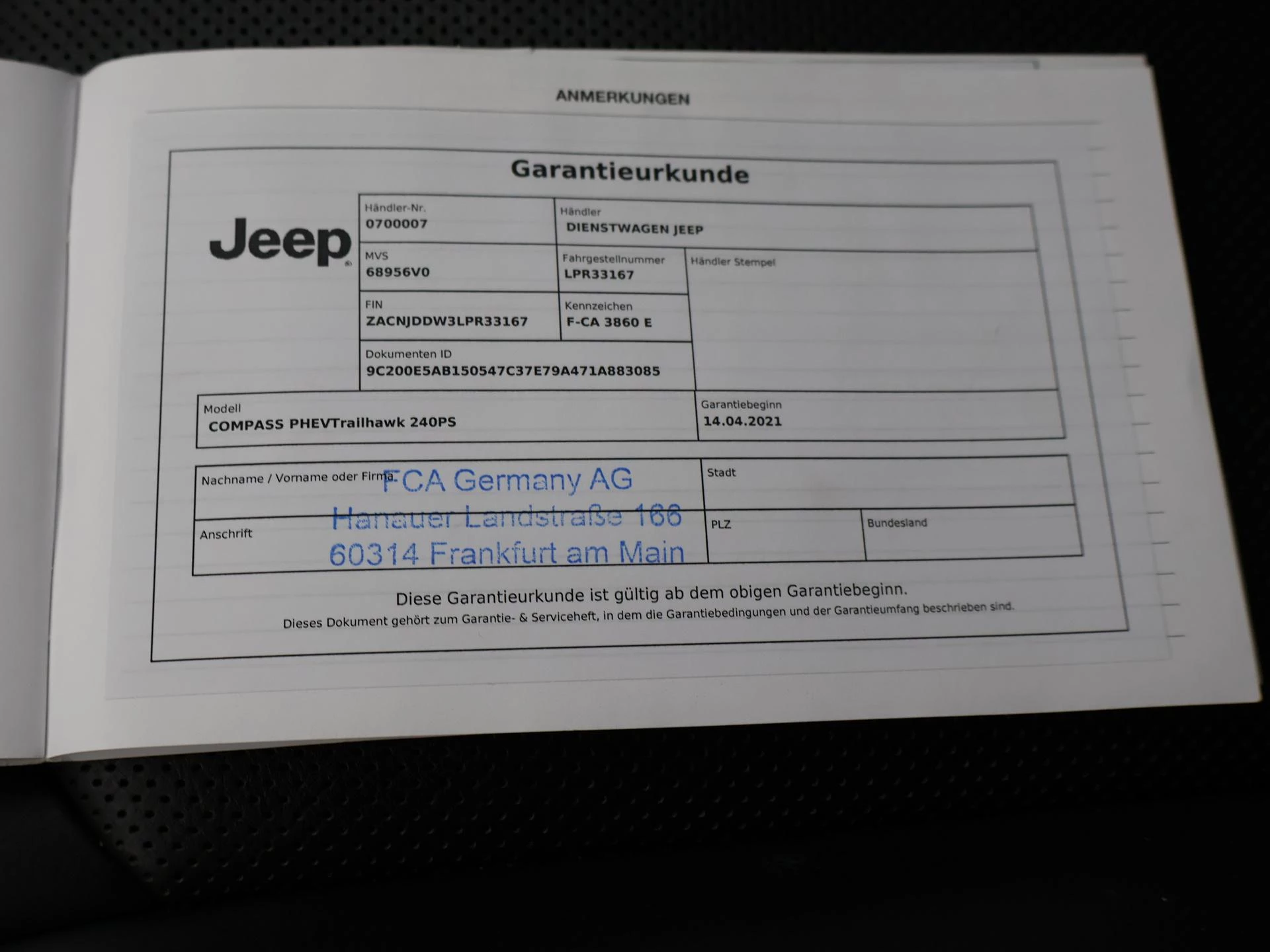 Hoofdafbeelding Jeep Compass