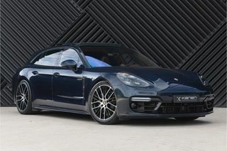Hoofdafbeelding Porsche Panamera Porsche Panamera 4.0 Turbo S E-Hybrid Sport Turismo ACC Massage PDLS+ Bose Sportdesign Carbon Luchtv. Softcl. Nachtz.