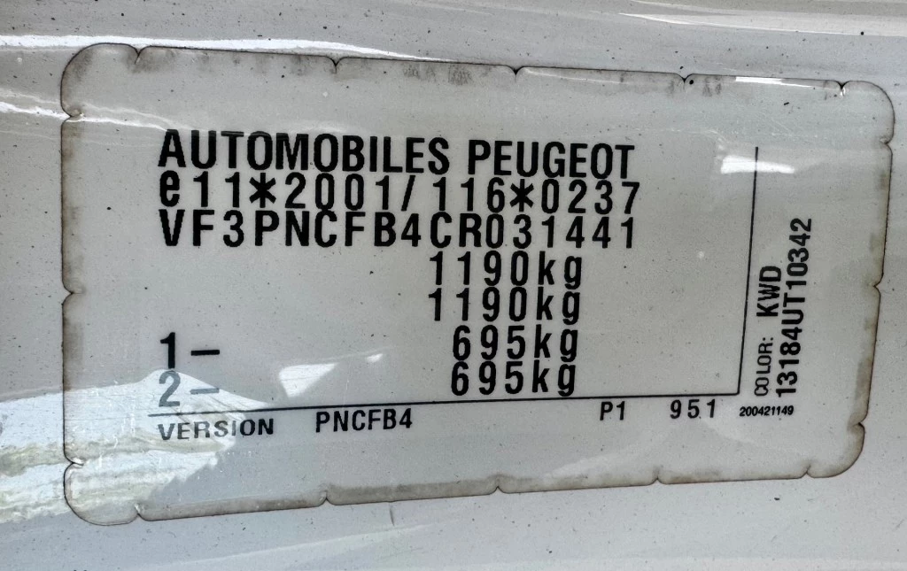 Hoofdafbeelding Peugeot 107