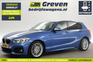 BMW 1 Serie 118i Edition M Sport 136PK Automaat Clima Cruise PDC LED Navi Leder 17"LMV