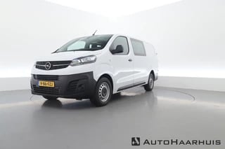 Opel Vivaro 2.0 CDTi 145pk L3H1 | Dubb. Cab. | 6 pers. | Airco | Cruise | Navi by App | Parkeersensoren