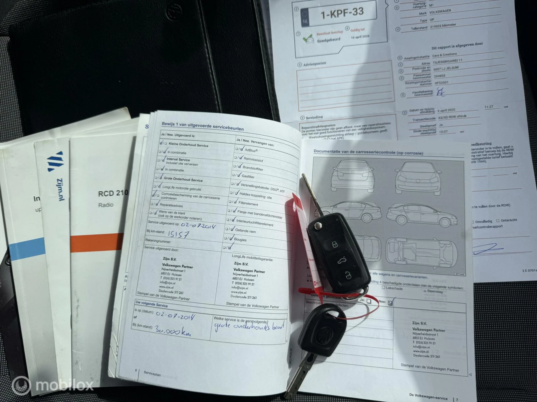 Hoofdafbeelding Volkswagen up!