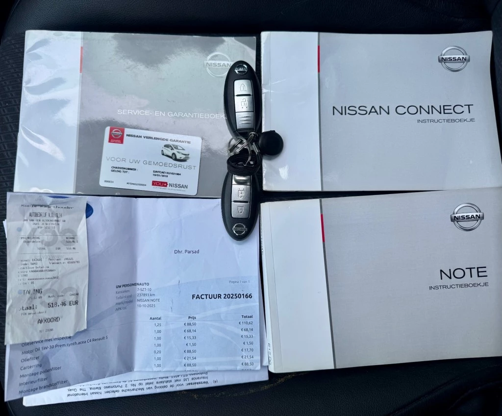 Hoofdafbeelding Nissan Note