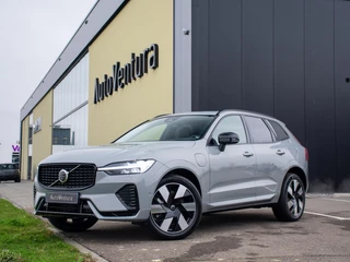 Hoofdafbeelding Volvo XC60 Volvo XC60 2.0 T8 Plug-in hybrid AWD Plus Dark | Adapt. Cruise | Stuurwiel verwarming | Trekhaak l Schuif- /kantel Pano l 360 cam l 20"