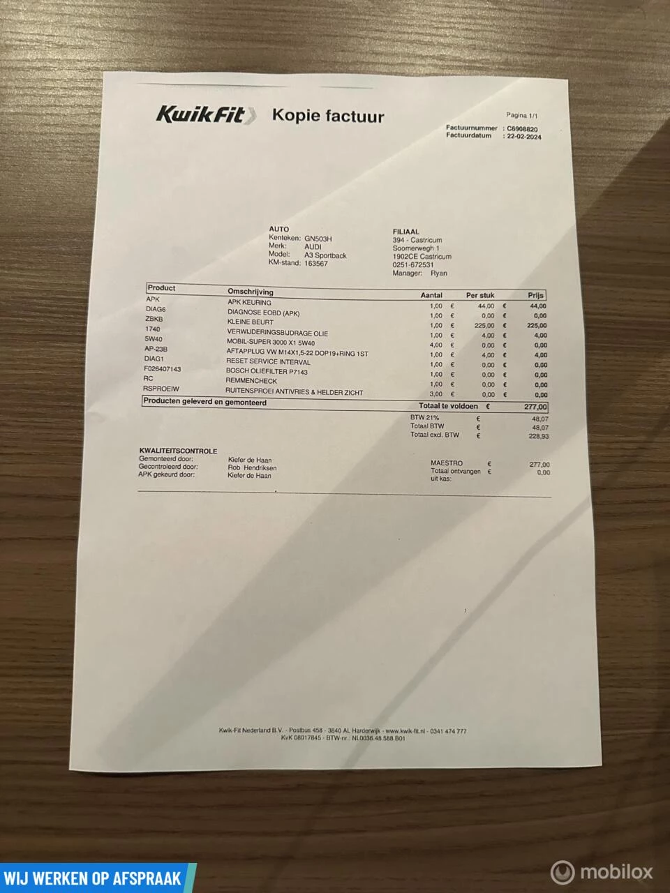 Hoofdafbeelding Audi A3