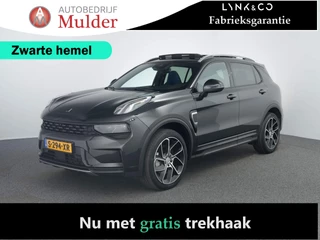 Lynk & Co 01 1.5 | Black Pakket | Trekhaak | Pano | Zwarte hemel |