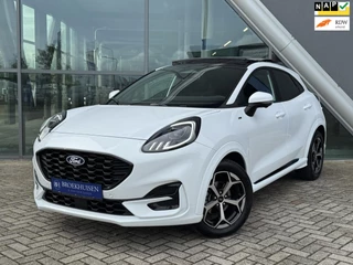 Hoofdafbeelding Ford Puma Ford Puma 1.0 EcoBoost Hybrid NW MODEL ST-Line Panoramadak / 360 camera / Trekhaak