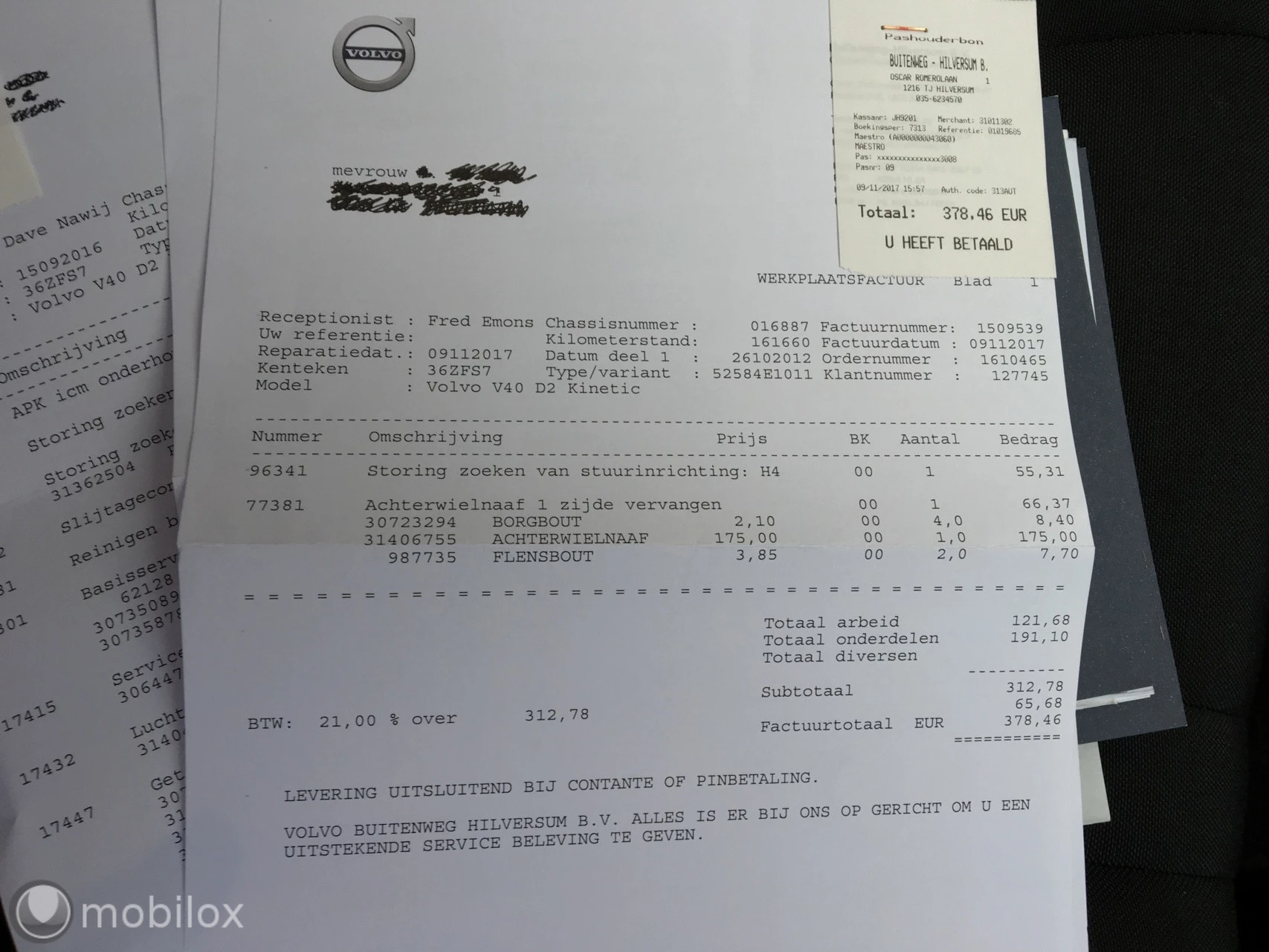 Hoofdafbeelding Volvo V40