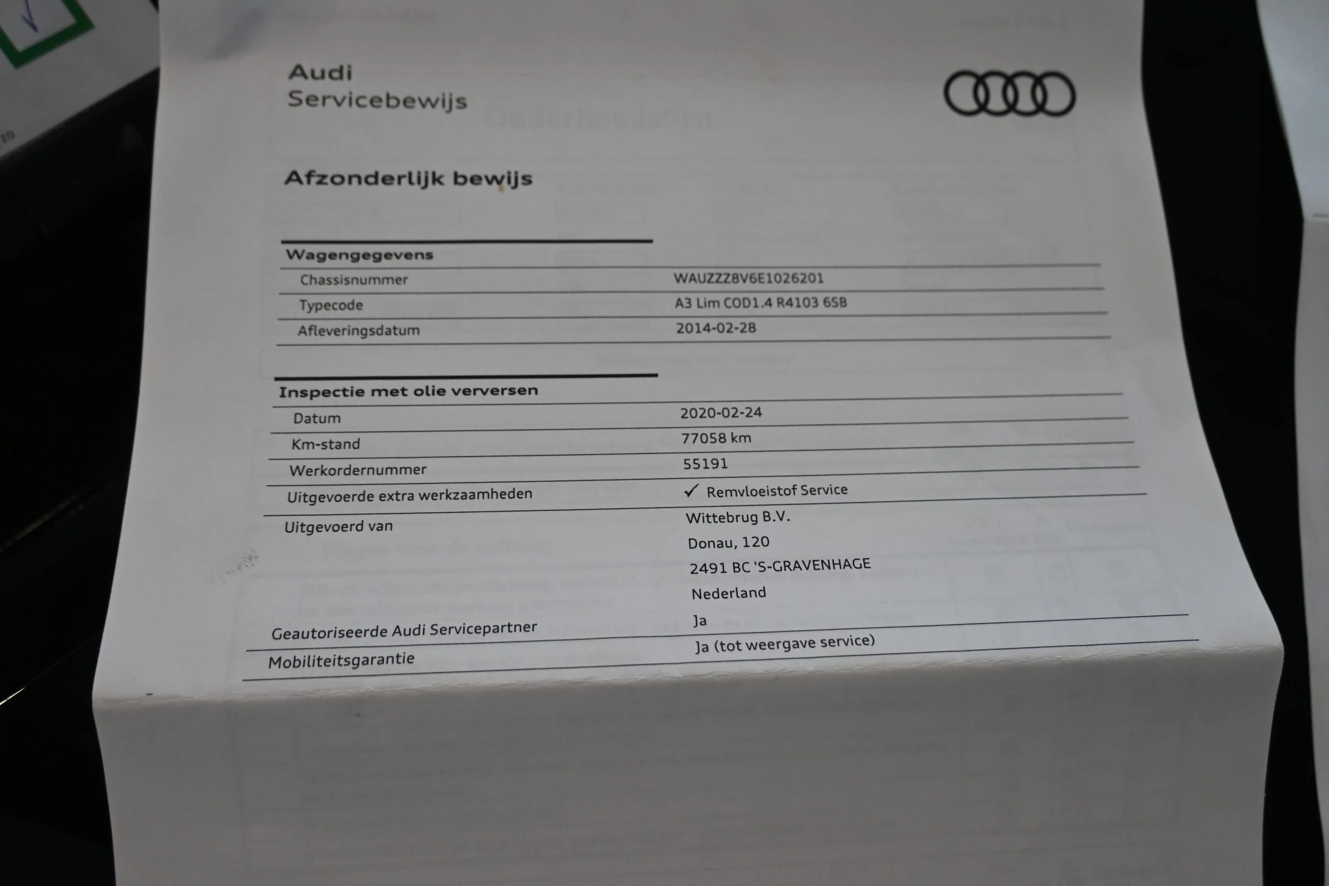 Hoofdafbeelding Audi A3