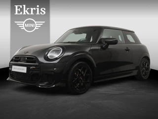 MINI 3-deurs Cooper C JCW-trim | Pakket-M | Stuur- stoelverwarming | Schuif-kantel dak | Achteruitrijcamera |