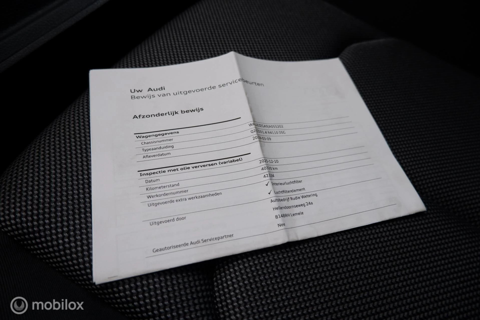 Hoofdafbeelding Audi Q2