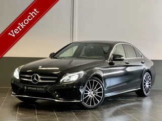 Hoofdafbeelding Mercedes-Benz C-Klasse Mercedes C-klasse 180 Prestige AMG | 19 inch | Navi | Leder | Dealer Onderhouden |