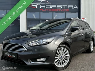 Ford Focus Wagon 1.0 Titanium Edition Navi PDC Clima NAP Netjes!