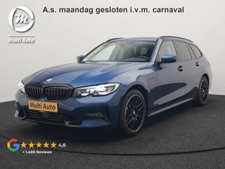 BMW 3 Serie Touring 330e Sportline Plug In Hybrid 293pk Dealer O.H. PHEV | Adaptive Cruise | Sfeerverlichting | Apple Carplay | Black Optic | Sportstoelen Verwarmd | Navigatie | Blis | Virtual | DAB |