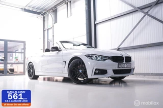 BMW 4-serie Cabrio 430i High Executive 252 pk LCI | M sport | Flippers | LED | Navipro | Rijklaarprijs |