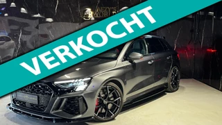 Hoofdafbeelding Audi RS3 Audi RS3 QUATTRO 2.5 TFSI Dynamic package | Pano |B&O|Memory|Matrix|Sfeer|360Cam|RS Stoelen|Volleer