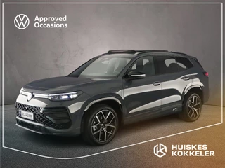 Hoofdafbeelding Volkswagen Tayron Volkswagen Tayron 1.5 eHybrid R-Line Edition 272pk DSG Automaat, Panoramadak, Rondomzicht camera, Trekhaak, Black style, Elektrische achterklep, Navigatie, App connect