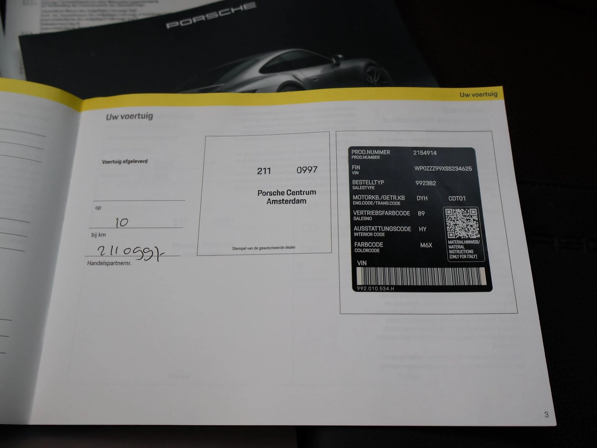 Hoofdafbeelding Porsche 911