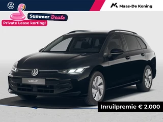 Volkswagen Golf variant Life Edition 1.5 eTSI 116 pk 7 versn. DSG · Achteruitrijcamera · draadloze telefoonlader · Trekhaak inklapbaar, met elektrische ontgrendeling ·