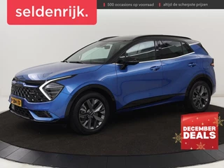 Kia Sportage 1.6 T-GDi Hybrid GT-PlusLine | Panoramadak | Trekhaak | Navigatie | 360 Camera | Stoelventilatie | Stoel & Stuurverwarming | Automaat | Memory | Harman/Kardon | Carplay | Leder | Adaptive cruise | Lane assist | LED | Climate controle