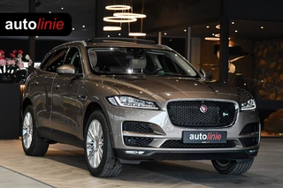 Jaguar F-PACE 3.0 S AWD 30d. R-Dynamic, Pano, 360, HUD, Alcantara hemel, Leder, Sfeer, Meridian, Memory, Keyless, Dodehoek!