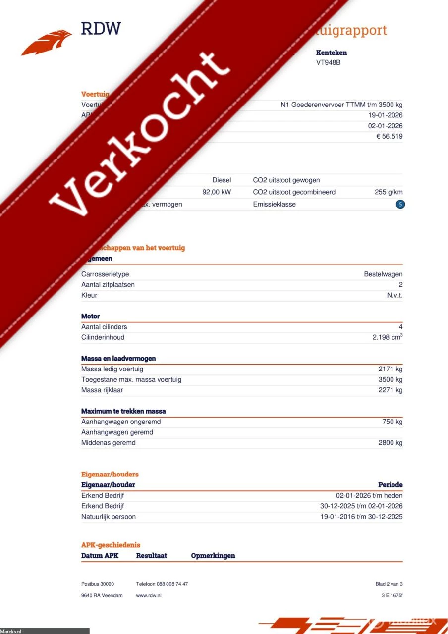 Hoofdafbeelding Ford Transit