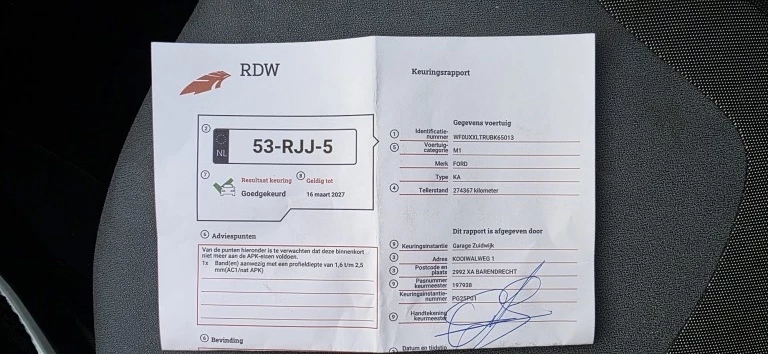 Hoofdafbeelding Ford Ka