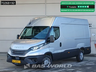 Iveco Daily 35S21 BPM VRIJ! 3.0L Automaat 210PK 3,5t Trekhaak ACC LED Camera Parkeersensoren Tacho Euro6 L2 12m3 Airco Trekhaak