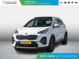 Kia Sportage 1.6 T-GDI 4WD GT-Line PlusLine l Stoel verwarming en ventilatie l 360 camera l lederen bekleding l  1600 KG trekgewicht