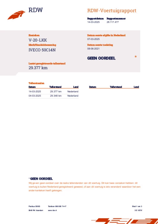 Hoofdafbeelding Iveco Daily