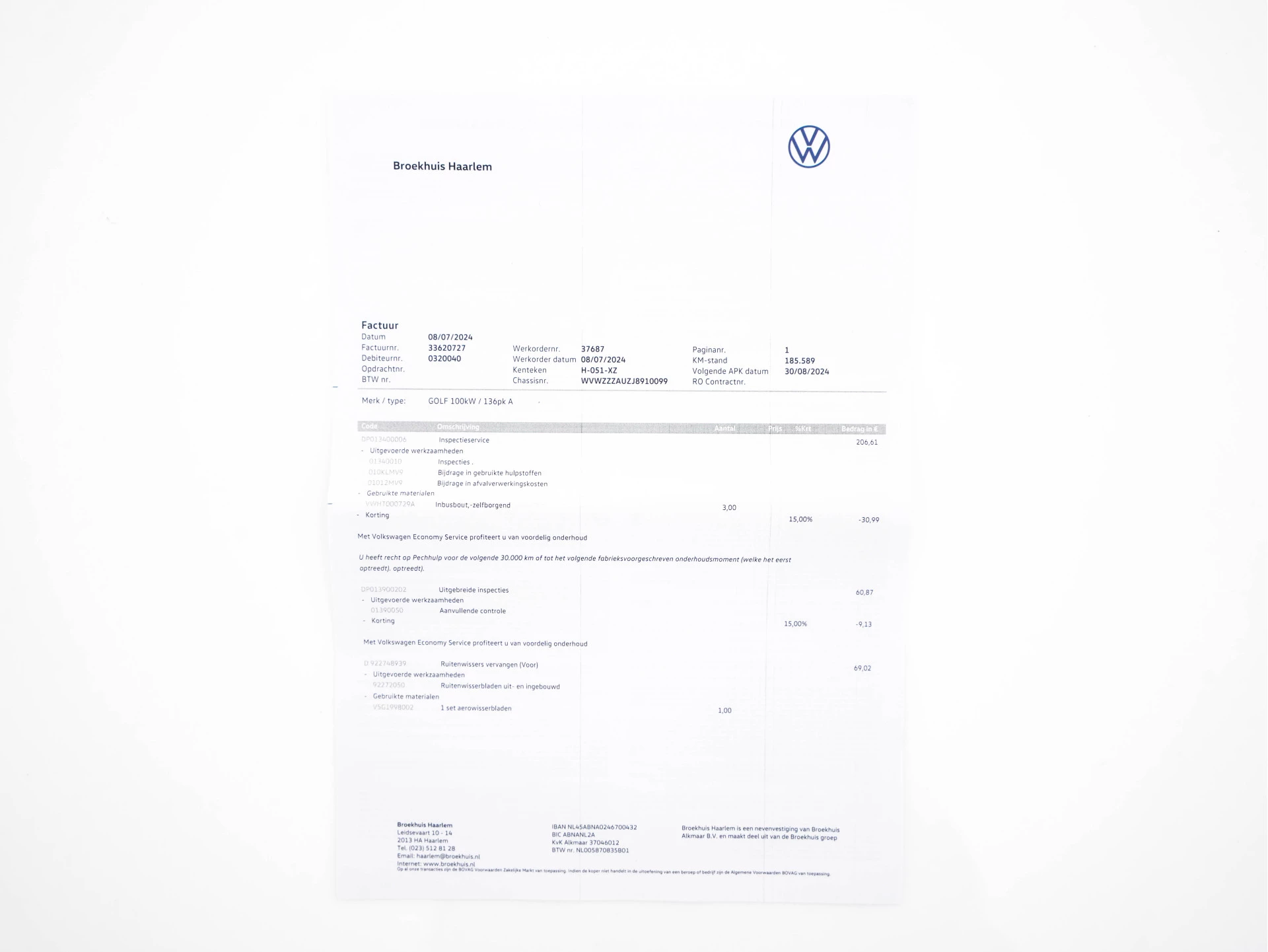 Hoofdafbeelding Volkswagen e-Golf