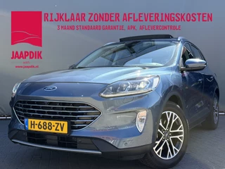 Ford Kuga BWJ 2020 2.5 PHEV 153 PK Titanium X HEAD-UP DISPLAY | TREKHAAK | PANO | FULL LED | ADAPTIVE CRUIESE | HALF LEDER | ELEKTR. STOELEN | CAMERA | KEYLESS | CARPLAY + ANDOIRD | NAVI | CLIMA | LMV | PDC