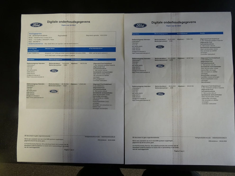 Hoofdafbeelding Ford Transit Connect