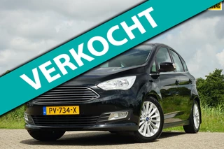 Ford C-Max 1.0 125PK Titanium X | Panther Black | AppleCarplay/360PDC/NAV/Cruise/Trekhaak/Parkeerhulp/Nw.Riem - Super compleet!