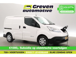 Nissan e-NV200 Business 40 kWh | Snelladen | SOH 87% | Airco | Cruise | Camera | Navi | 2xSchuifdeur | Stoel/stuurverw.