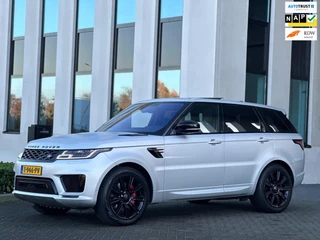 Land Rover Range Rover Sport 2.0 P400e HSE Dynamic, SVO Premium pallette mat silver, pano,luchtv,memory,21", leder