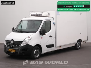 Renault Master 145PK Bi-Temp Lamberet Koelwagen Vriezer Thermo King V-300 MAX SP LED Airco Cruise Parkeersensoren Euro6 Koel Koeler Bakwagen Gekoeld Kühl Kühler Kühlwagen Kühlkoffer Vries Vriezer Vrieswagen Frigo Airco Cruise control