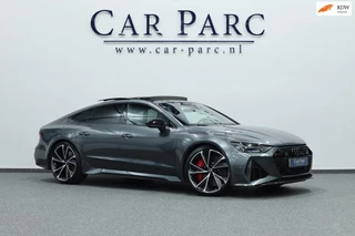 Audi RS7 Sportback 4.0 TFSI quattro 750+PK KERAMISCH/4-WIEL.B/3D B&O/VIRTUAL/SFEER/PANO/22"LMV/360/LINE/ACC/12 MDN GARANTIE!